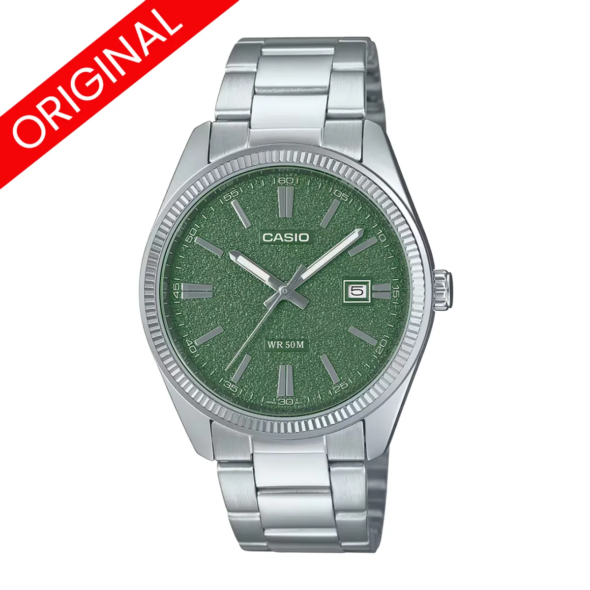 CASIO - RELOJES CASIO ORIGINAL MTP-1302DA VERDE  CAS-79