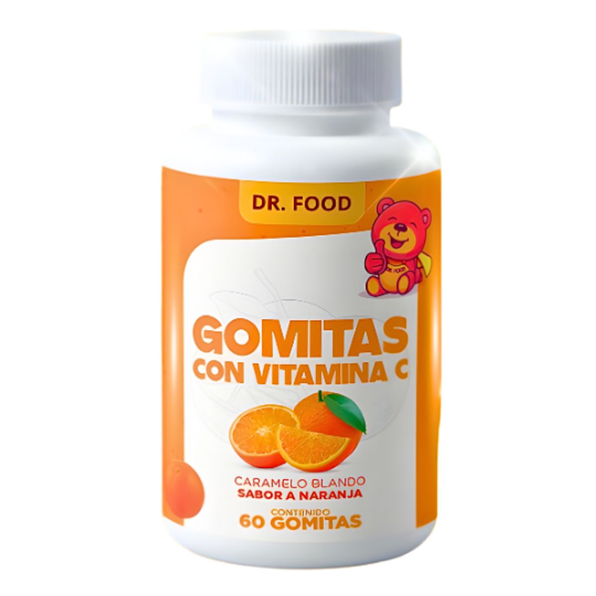 GENERICO - Gomitas Sabor a Naranja con Vitamina C