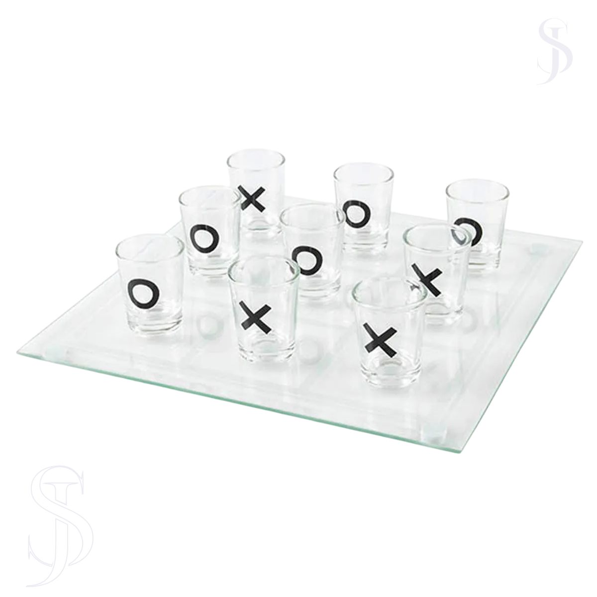 GENERICO - Juego de Mesa Michi - TicTac Shot - 3 en raya 18+