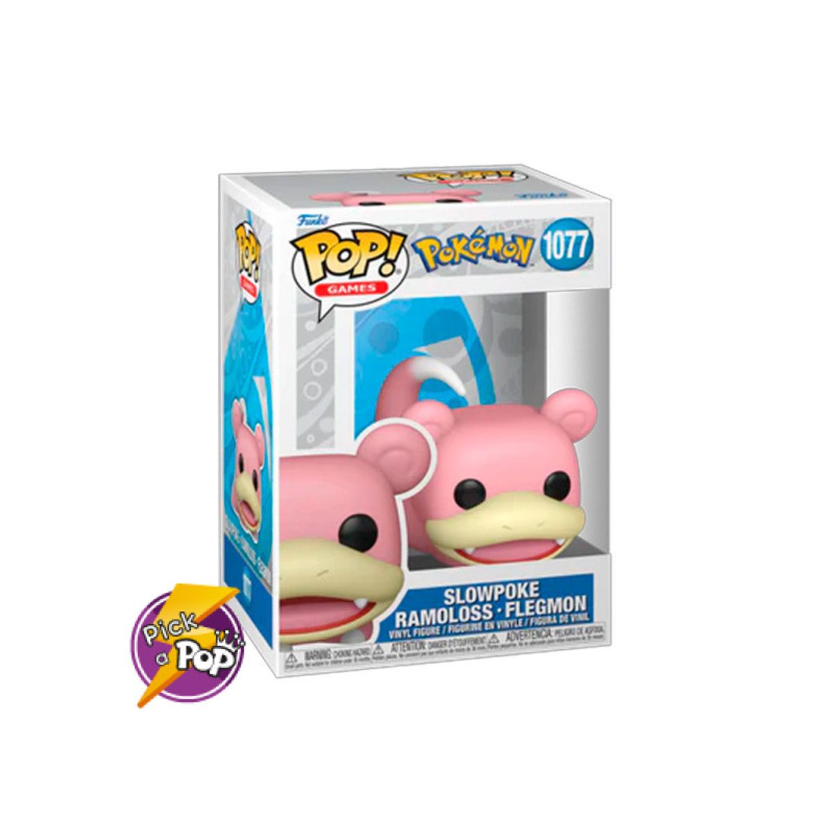 FUNKO - POKEMON SLOWPOKE 1077 FUNKO POP