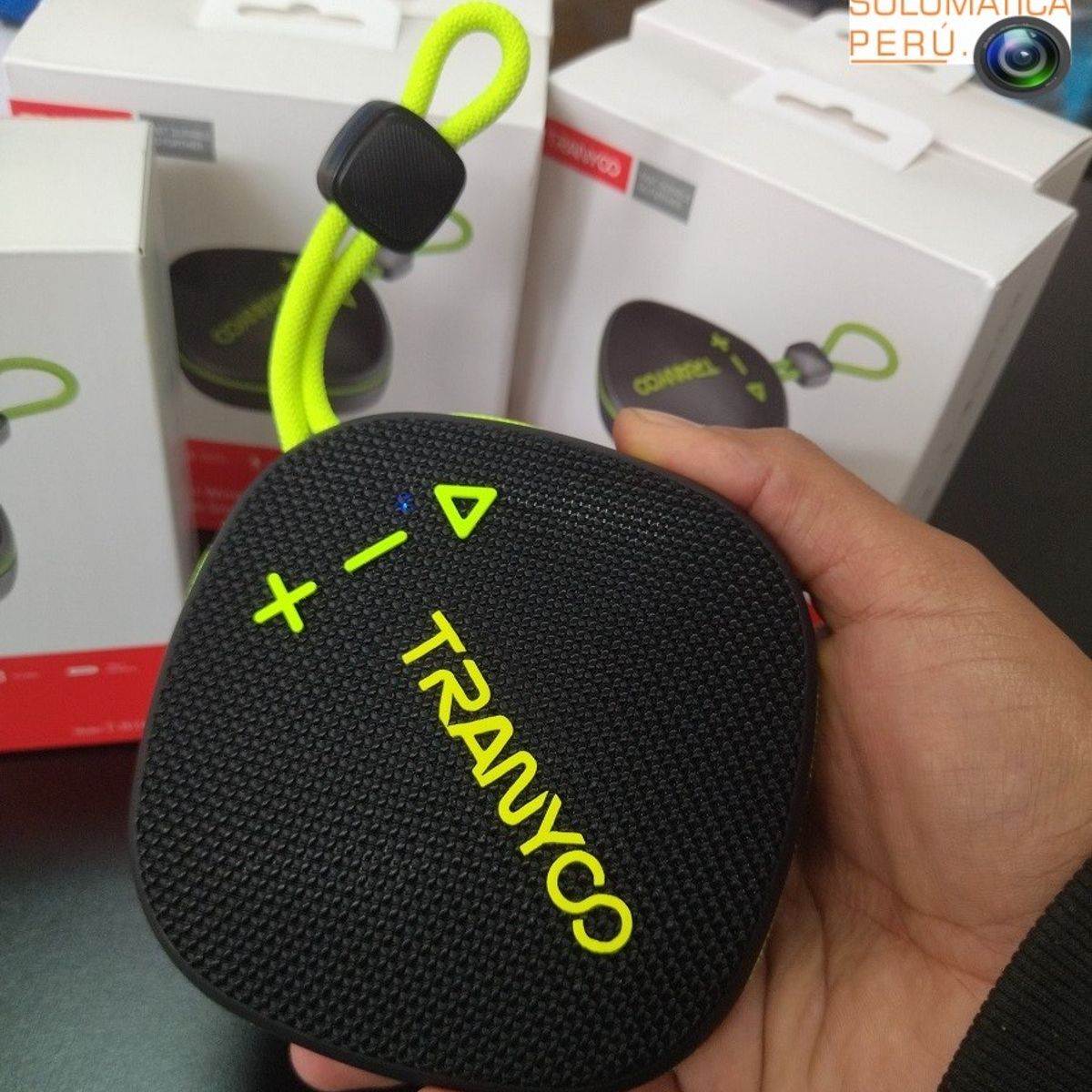 TRANYOO - Parlante Portatil - Bluetooth Recargable - Soporta LLamadas
