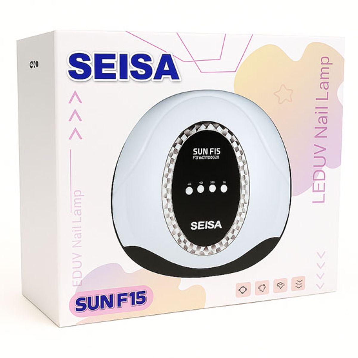 SEISA - Secador de Uñas Lámpara Led Sun F15 168w