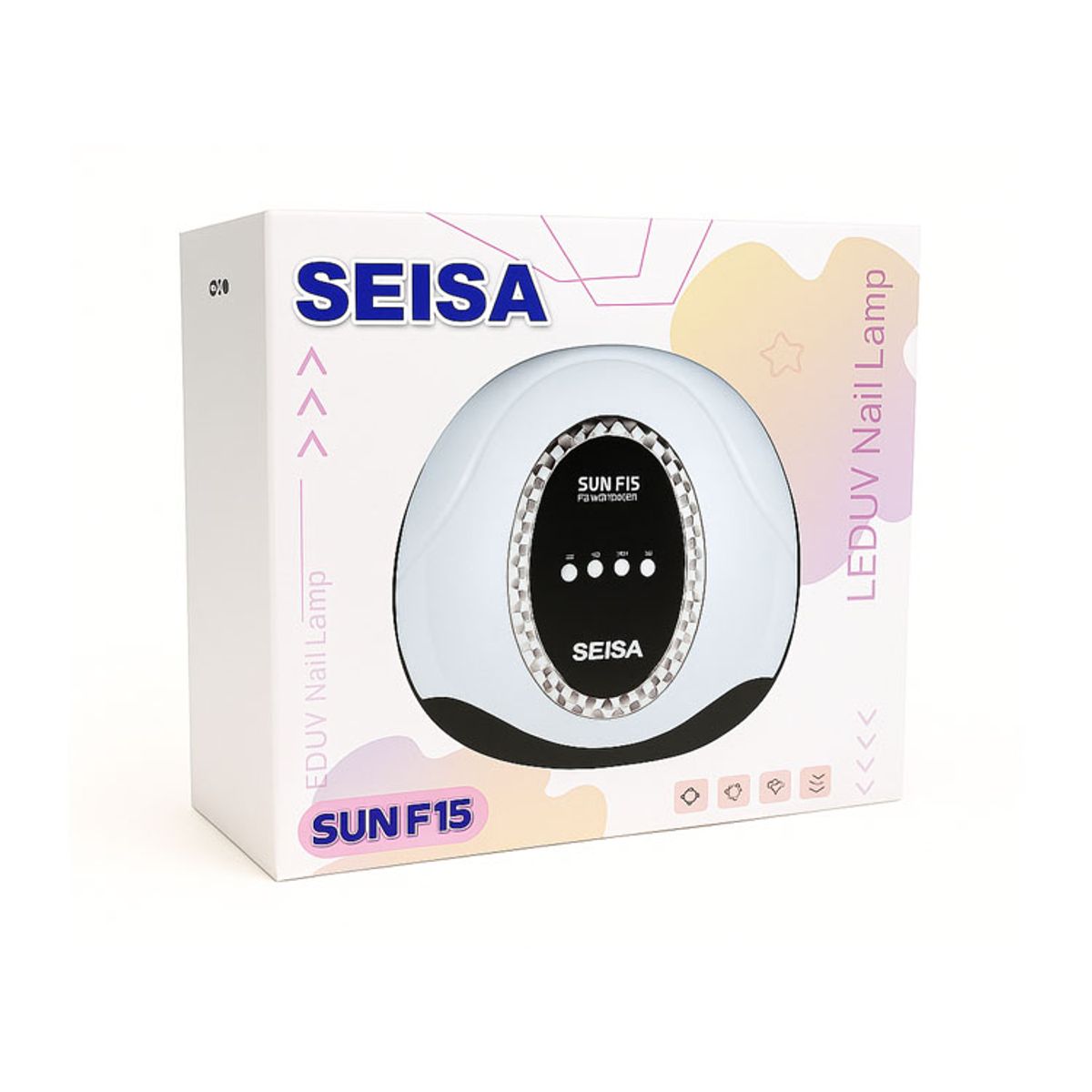 SEISA - Secador de Uñas Lámpara Led Sun F15 168w