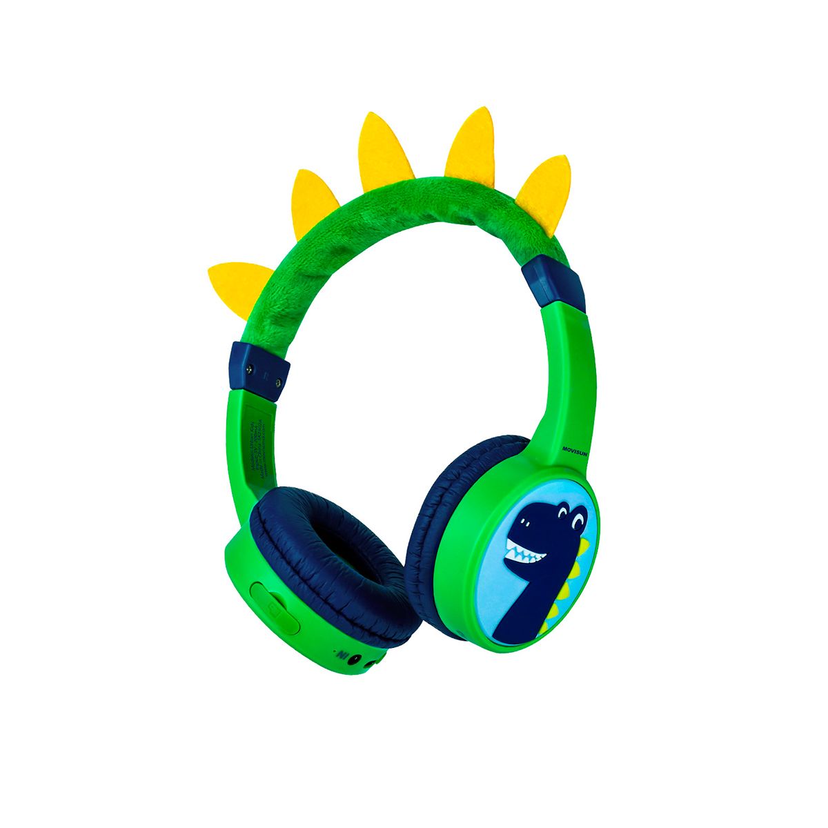 MOVISUN - Audífonos Bluetooth MOVISUN URBAN KIDS DINOSAURIO