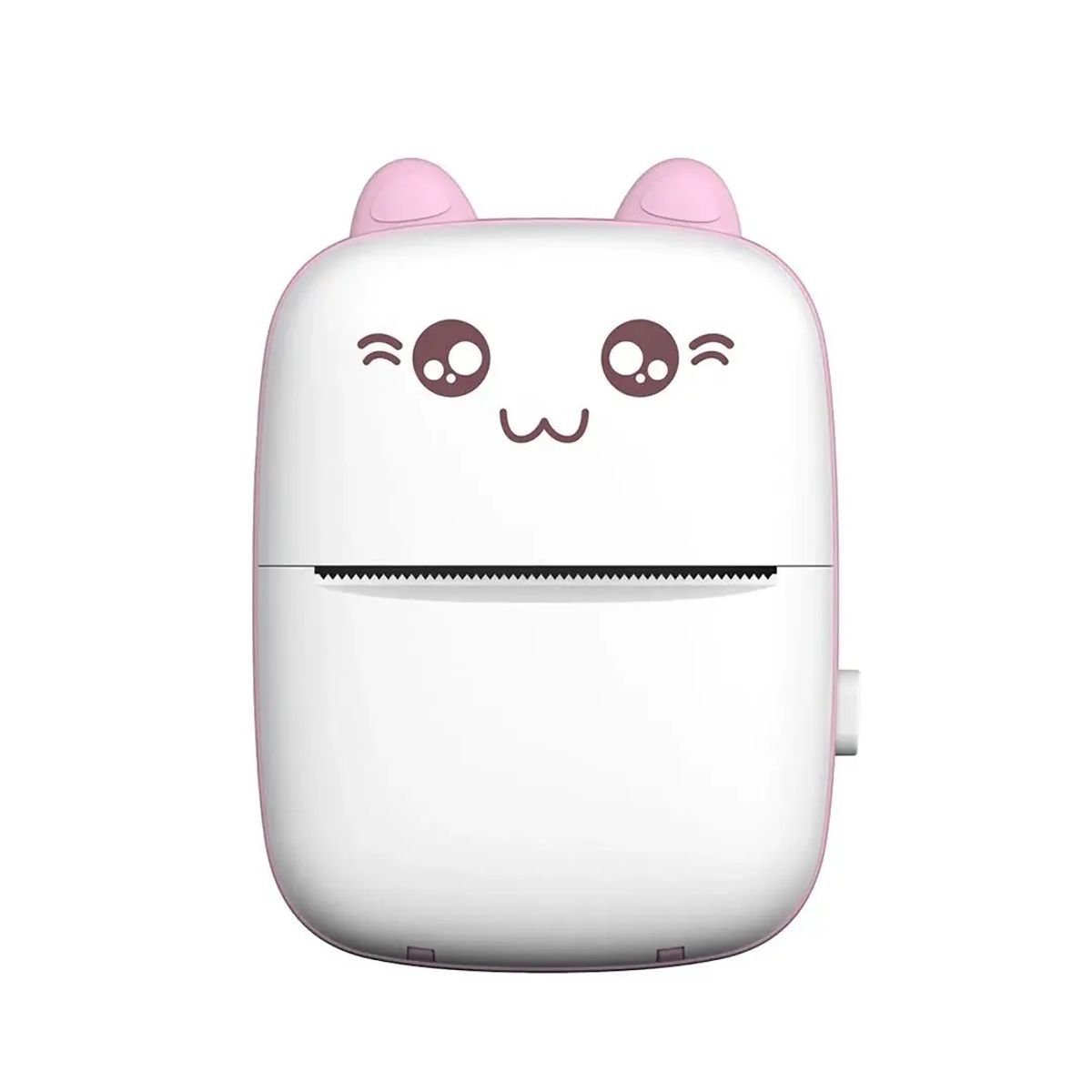 GENERICO - Mini Impresora Térmica Kawaii Bluetooth - Rosado
