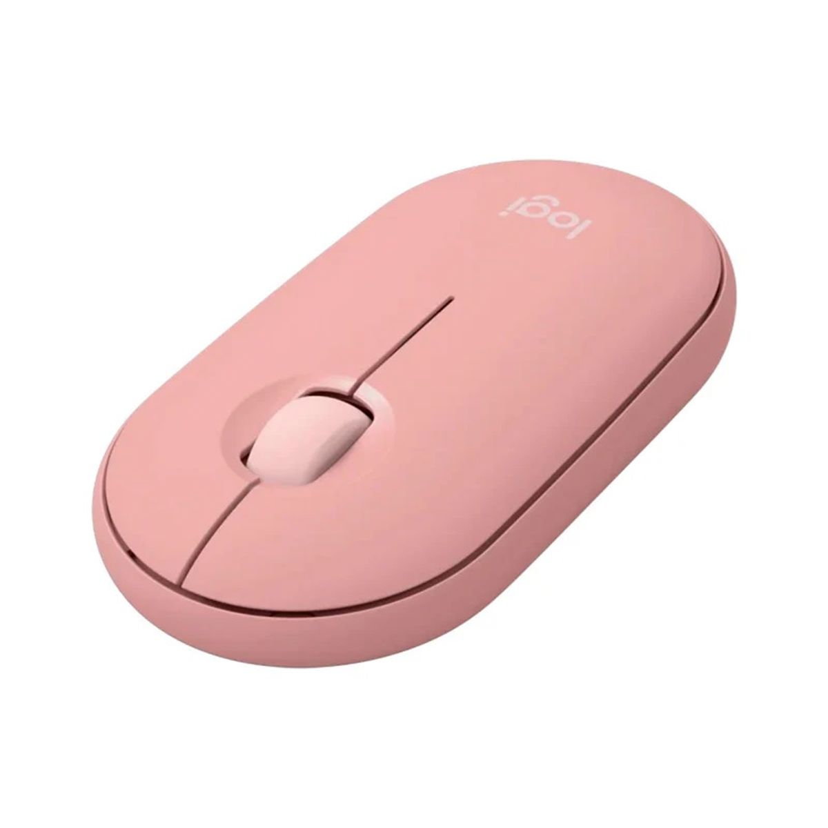 LOGITECH - Mouse Logitech PEBBLE 2 M350S, Inalámbrico/Bluetooth, Rose - 910-007048