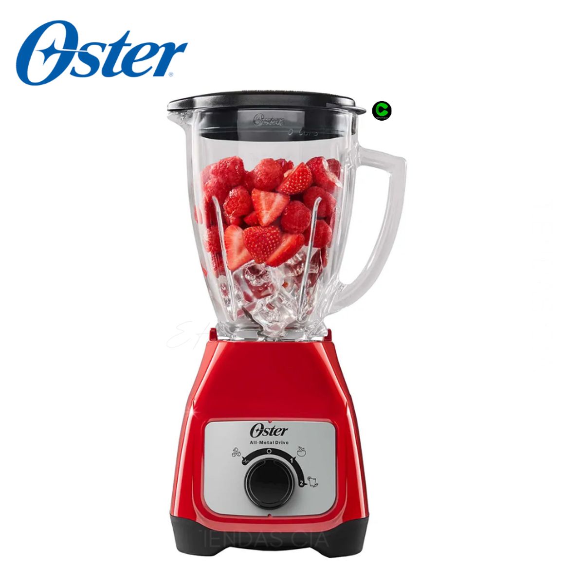 OSTER - Combo Oster Licuadora BLSTKAGRRD y Cafetera Rojo