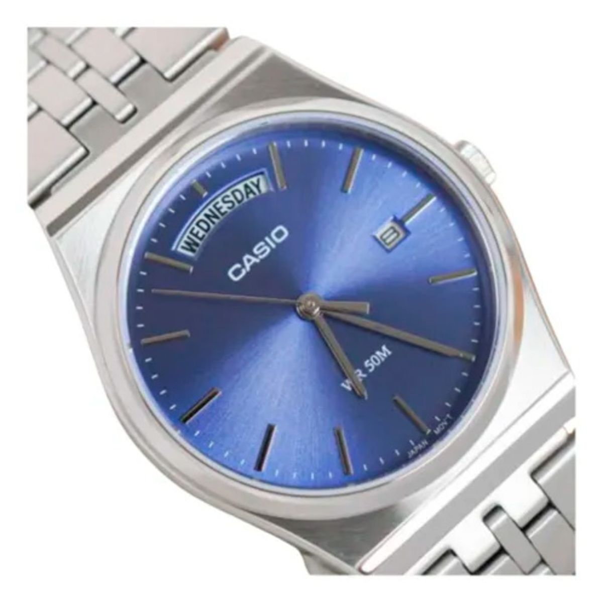 CASIO - RELOJES CASIO ORIGINAL MTP-B146D AZUL  CAS-61