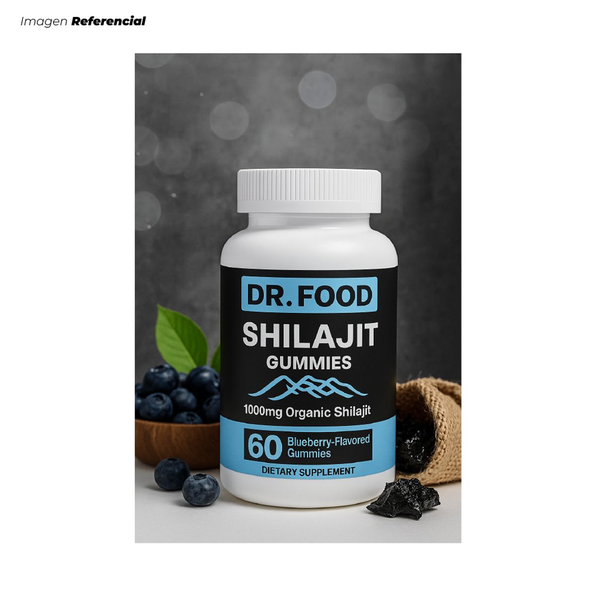 GENERICO - SHILAJIT GUMMIES 1000mg Organic Shilajit DR Food