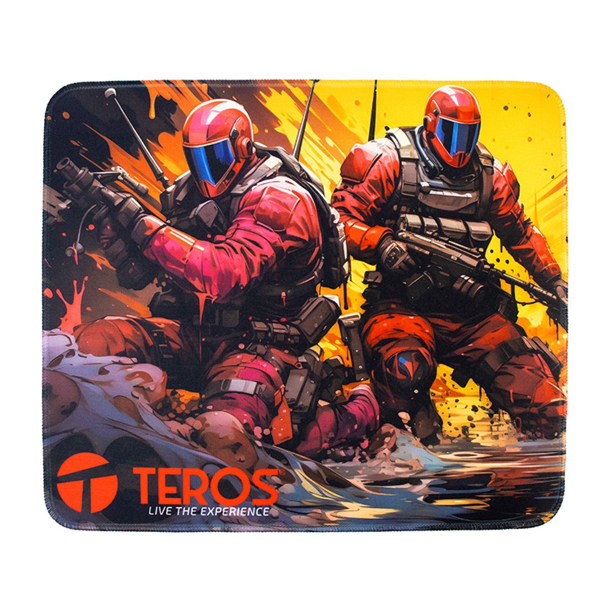 TEROS - Mousepad TEROS TE-3019S diseño impreso