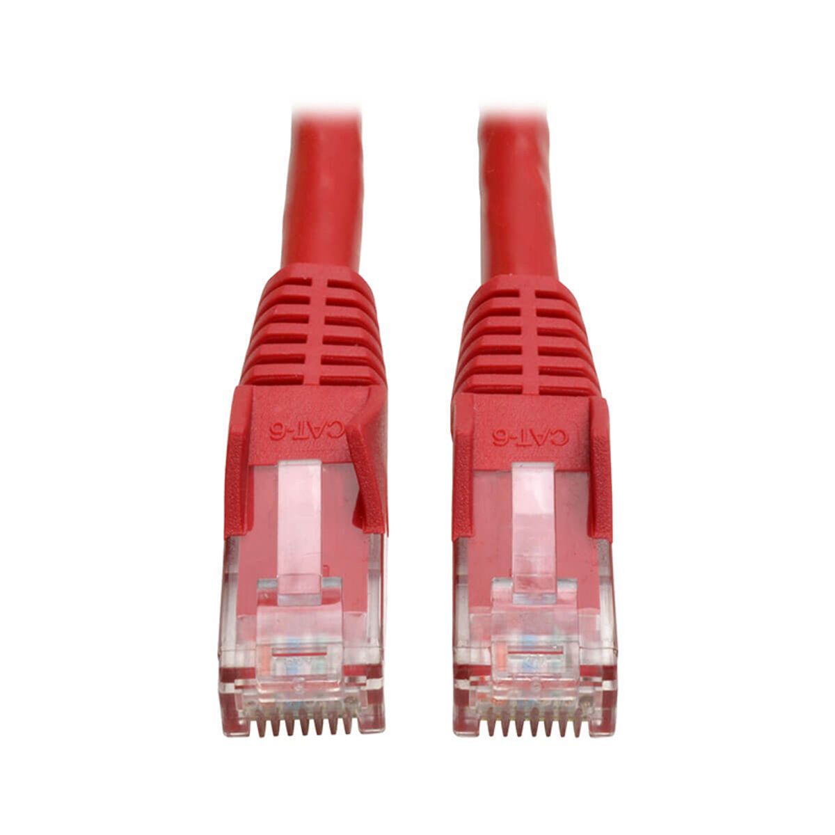 TRIPP LITE - Cable Ethernet Tripp Lite (UTP) Cat6 Gigabit (RJ45 M/M), PoE, Rojo, 30.48 cm