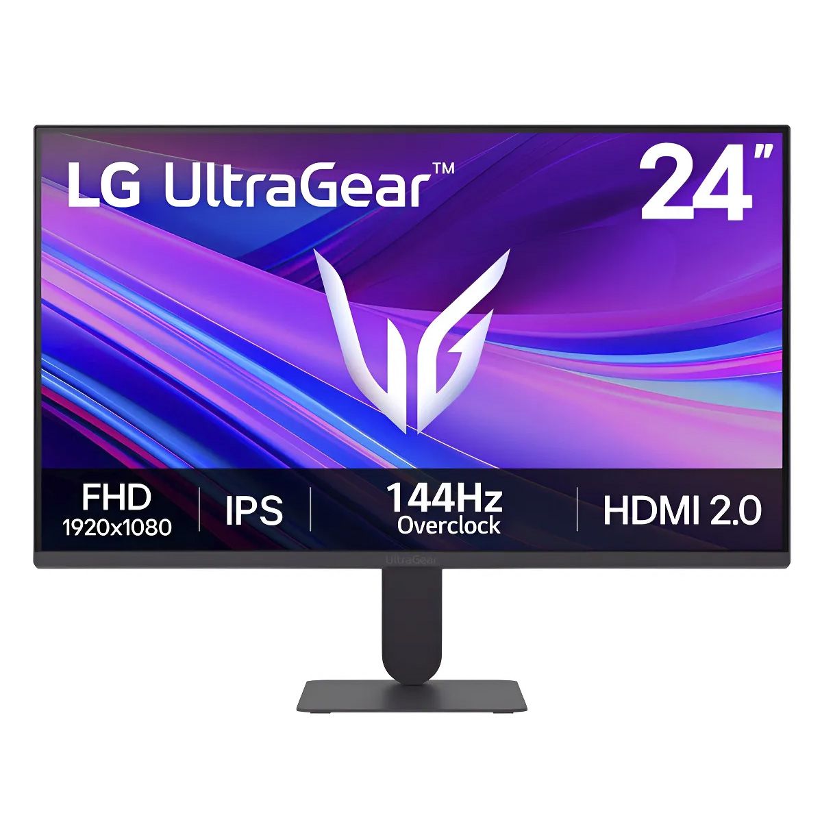 LG - Monitor LG UltraGear 24G411A-B 24P FHD IPS 144HZ 1MS G-Sync FreeSync