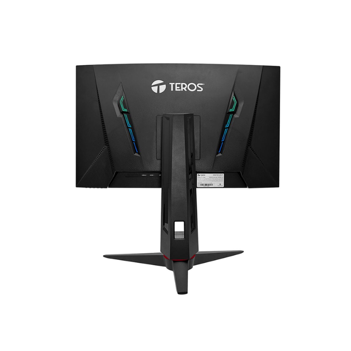 TEROS - Monitor curvo gaming TEROS TE-2766G 27" FHD VA 180Hz 1 ms HDMI DP AUDIO OUT negro