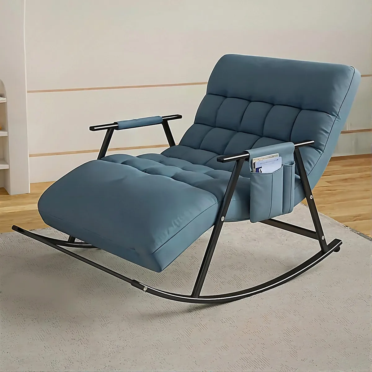 GENERICO - SILLA SILLÓN MECEDORA SOFÁ RECLINABLE AJUSTABLE 5 POSICIONES EXTRA  ANCHO