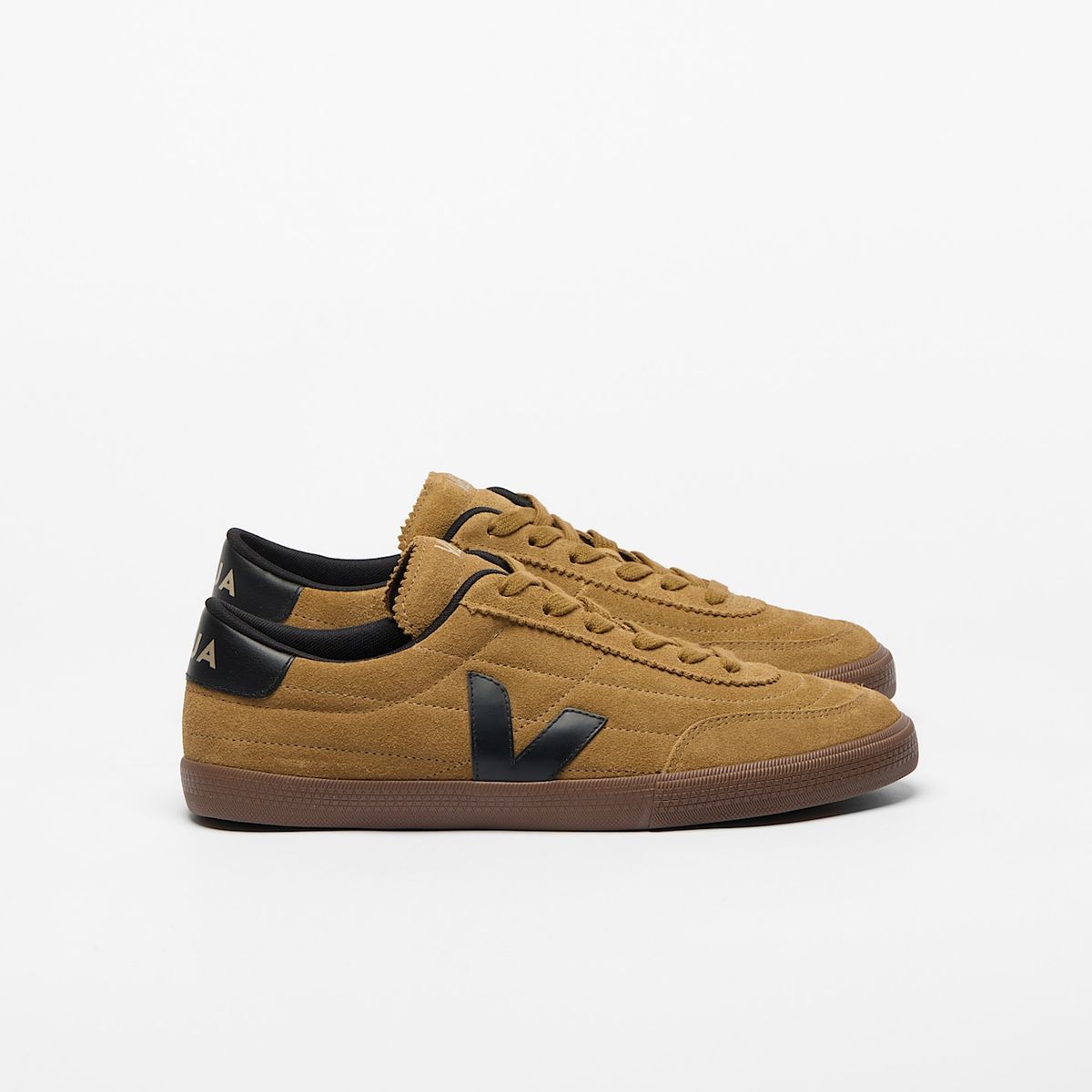 VEJA - Zapatillas veja de hombre panenka suede tent black bark Café