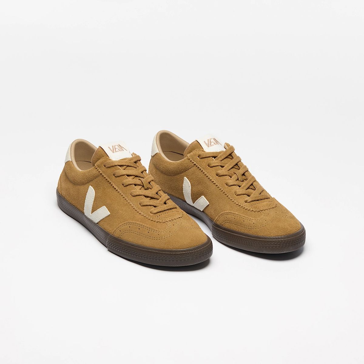 VEJA - Zapatillas veja de mujer volley suede Café
