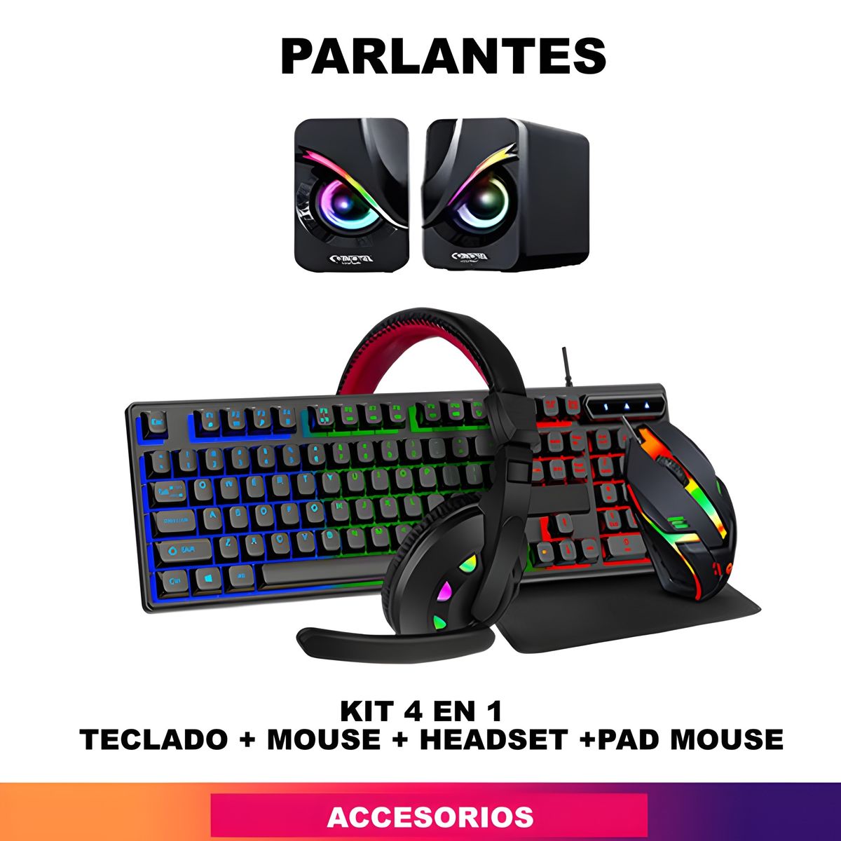 INTEL - Computadora Pc Intel Core i7 4770  Monitor 24 fhd' RAM 16 GB SSD 500 GB PARLANTES