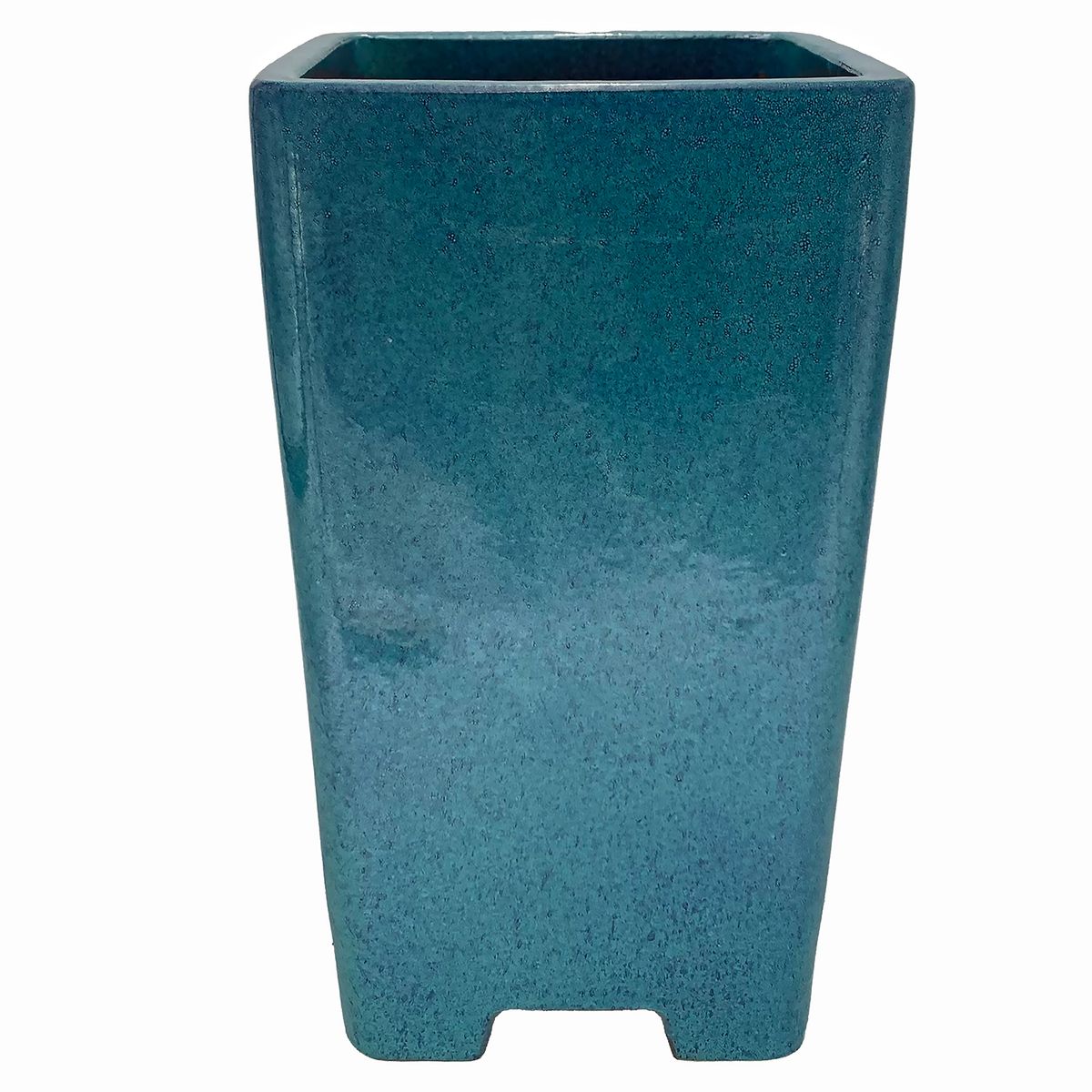 PERUBONSAI - MACETA PARA BONSAI ESMALTADA – YIXING - 23.5 X 23.5 X 41cm