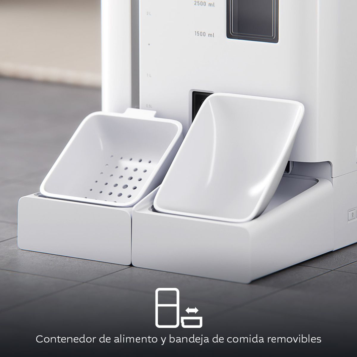 NEXXT SOLUTIONS - DISPENSADOR DE ALIMENTO Y AGUA PARA MASCOTA INTELIGENTE CON CAMARA Nexxt NHA-P710