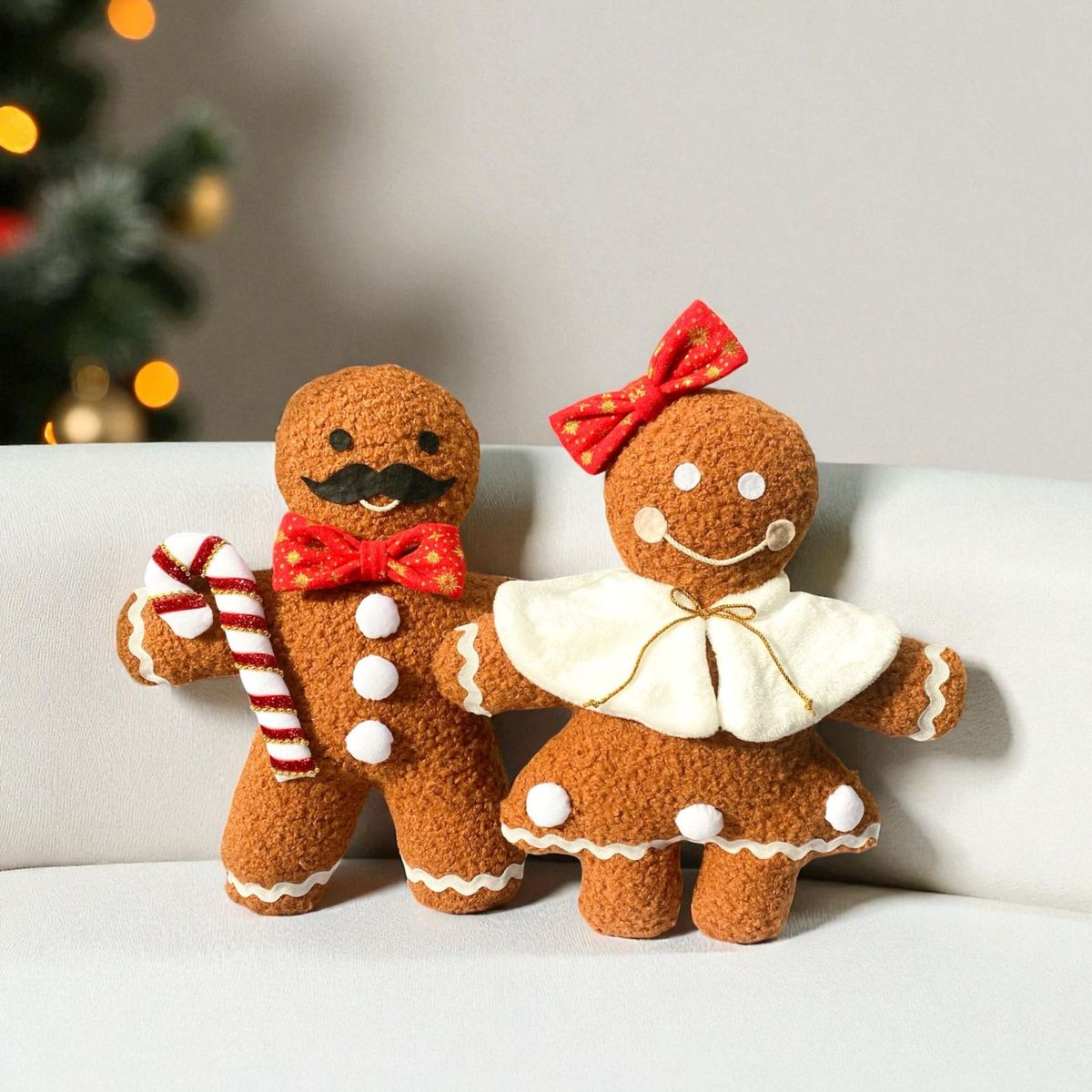 GENERICO - Cojín Familia x 3 Galleta de Jengibre 44x38cm CHIRIBELLA