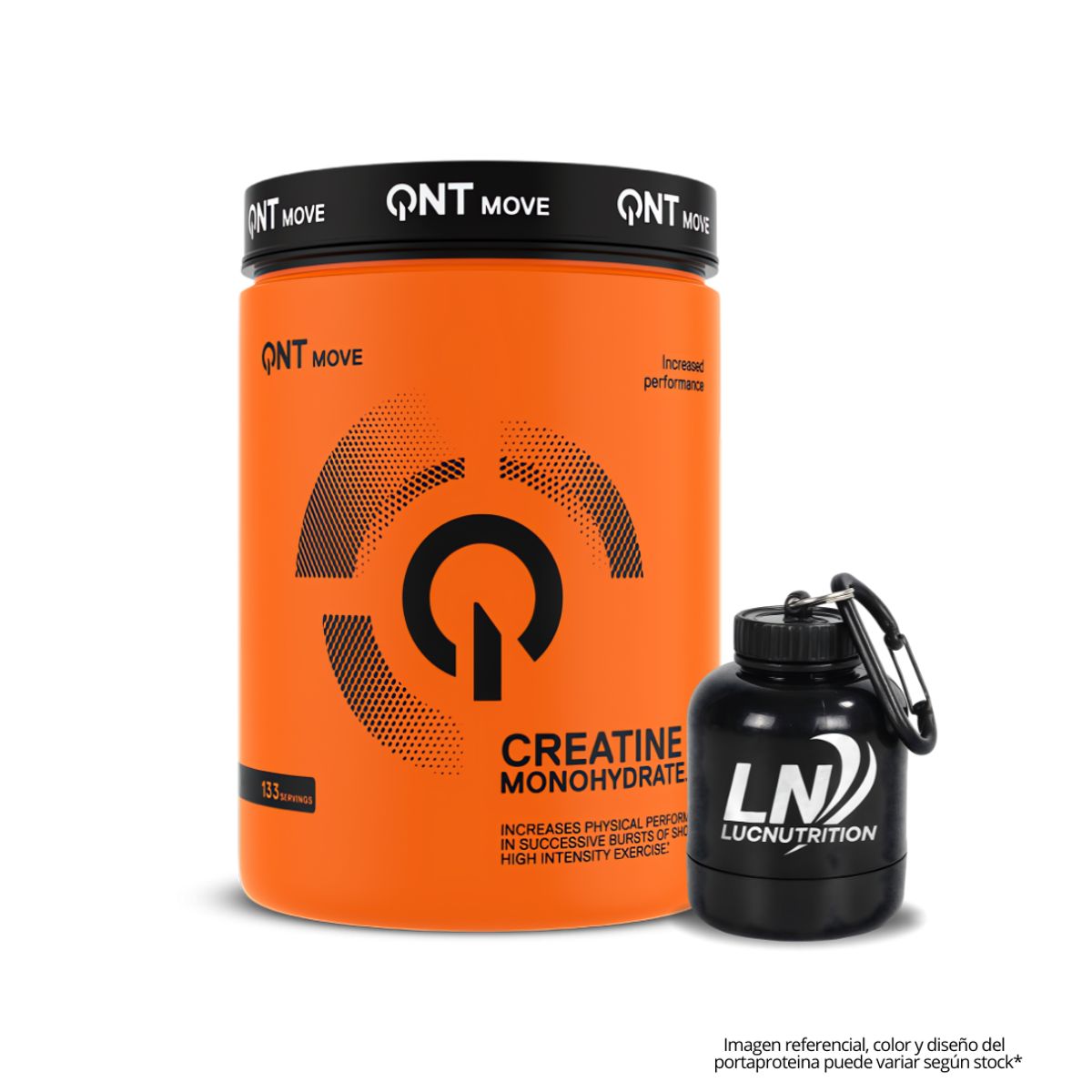 QNT - Creatina QNT 800 G - 100% Creatina Monohidratada + Portaproteina