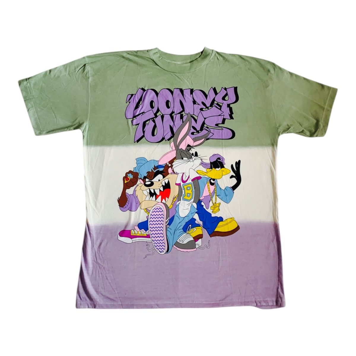 GENERICO - Polo Oversize Unisex Looney Tunes Colores Pastel Talla M  Moda Retro y Streetwear
