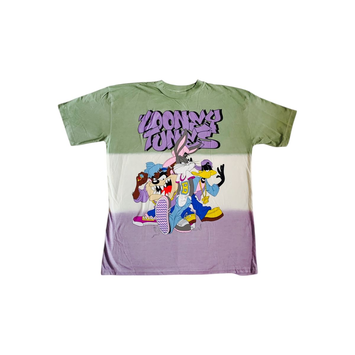GENERICO - Polo Oversize Unisex Looney Tunes Colores Pastel Talla M  Moda Retro y Streetwear