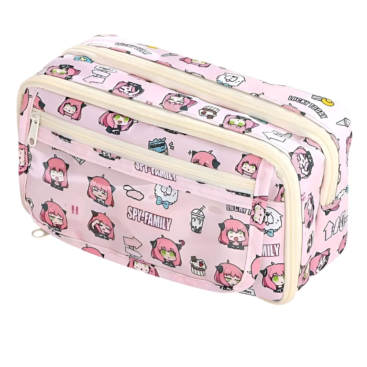 GENERICO - Cartuchera Grande Niña Anime Familia Espía Forger