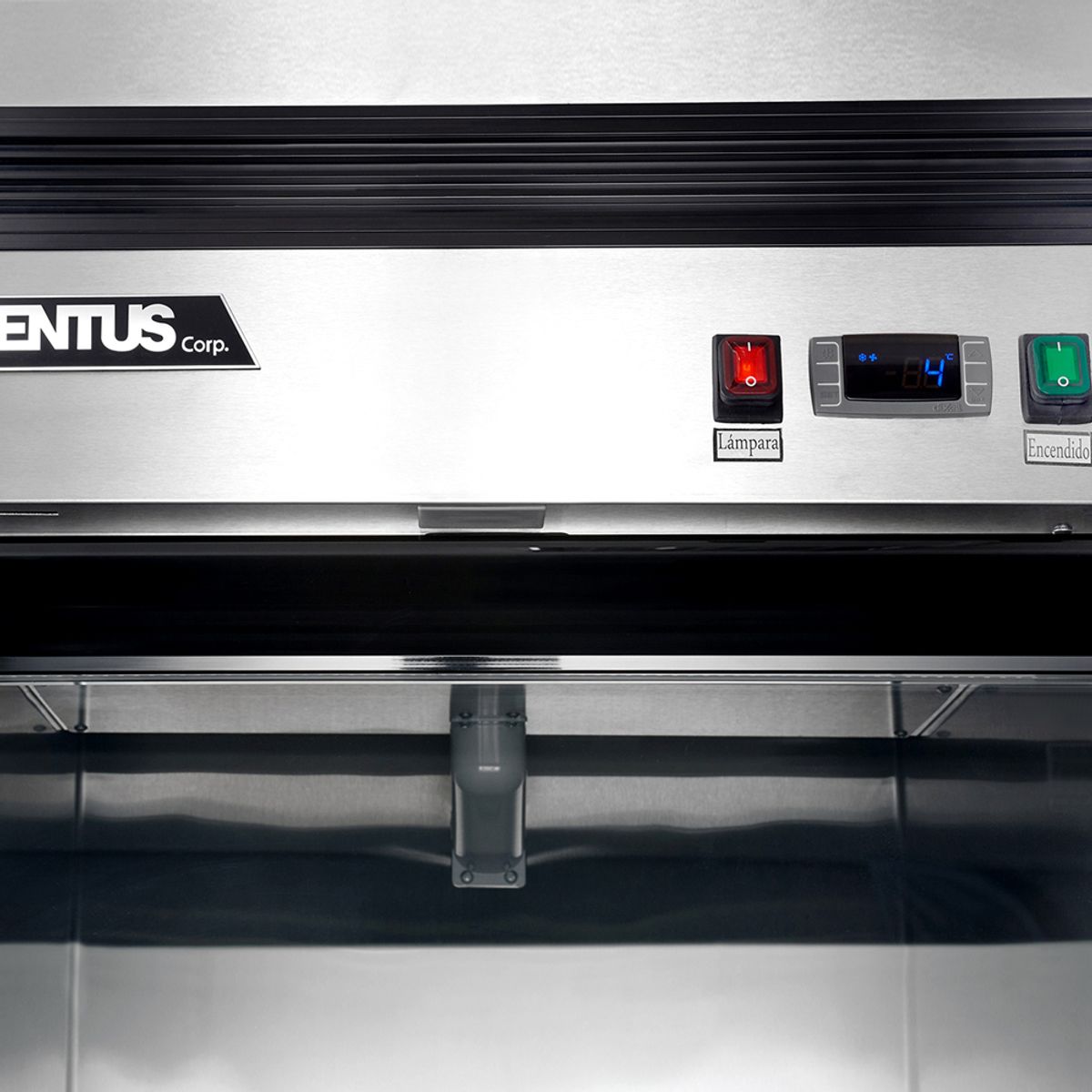 VENTUS - Freezer Industrial Acerado 1 Puerta de Vidrio, VF1PS-700V - Ventus