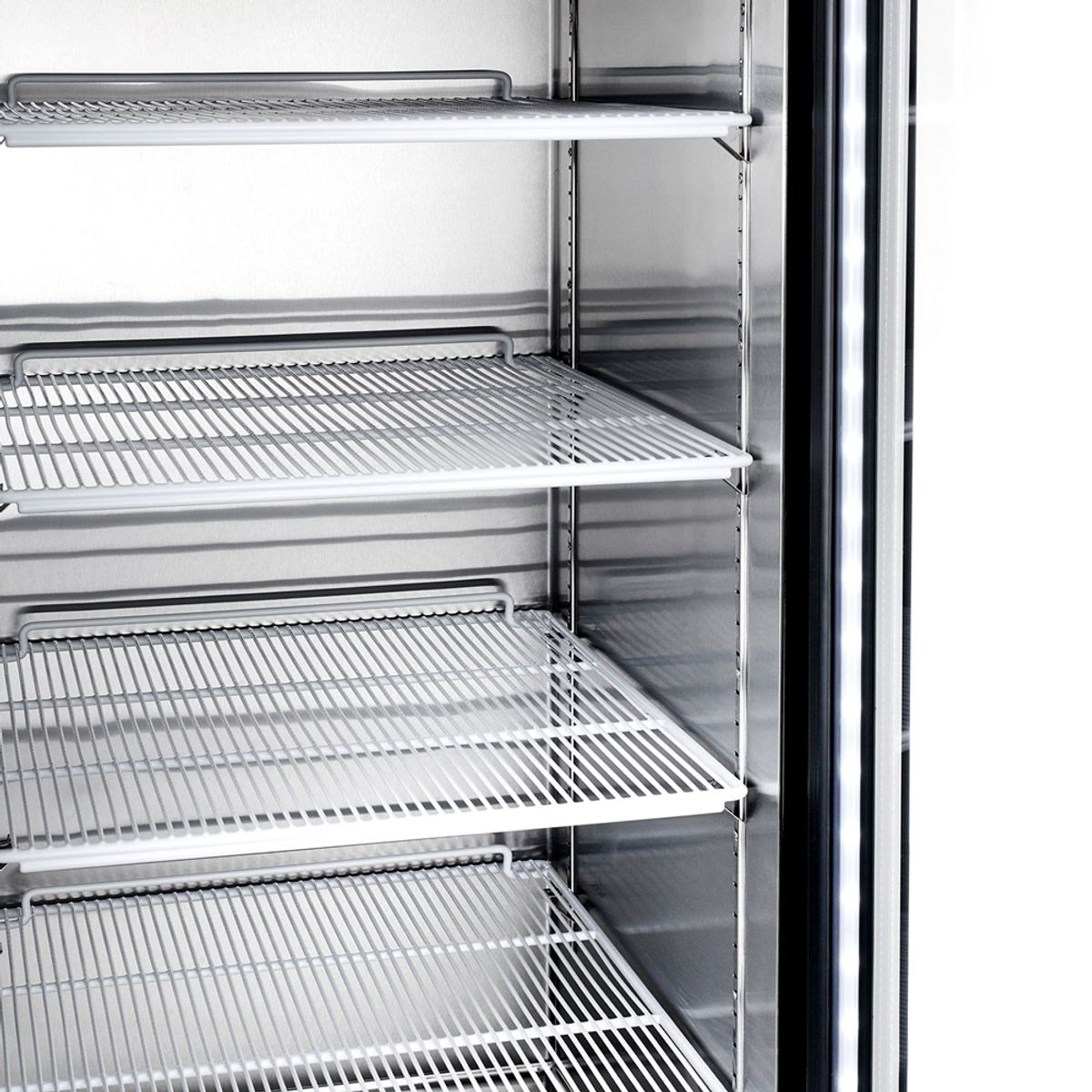 VENTUS - Freezer Industrial Acerado 1 Puerta de Vidrio, VF1PS-700V - Ventus