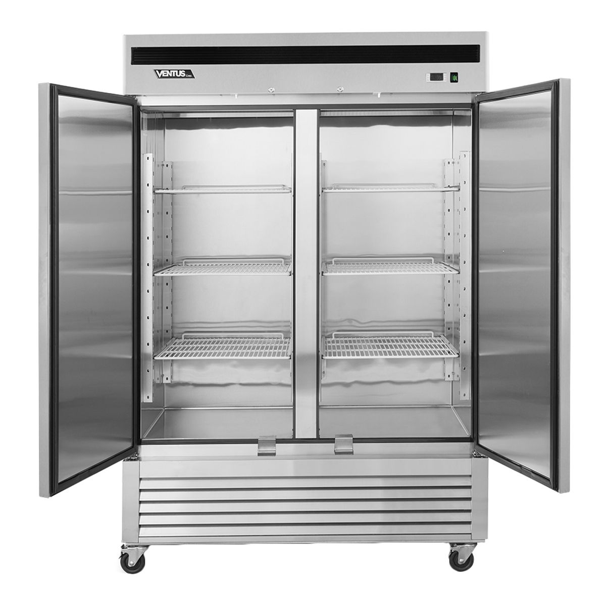 VENTUS - Freezer Industrial Acerado de 2 Puertas 1400L, VF2PS-1400 - Ventus