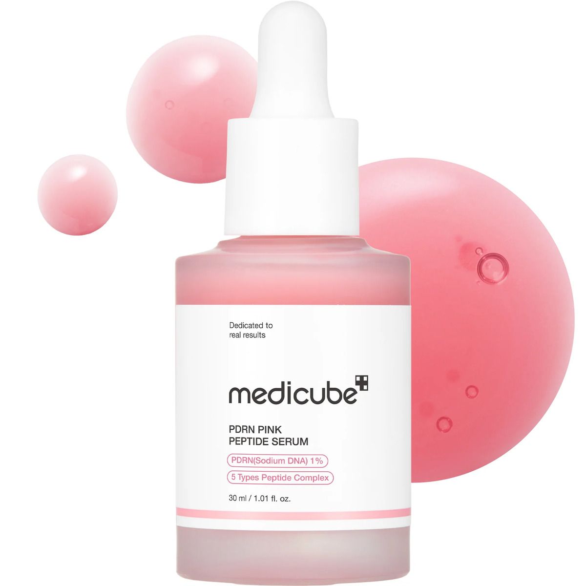 MEDICUBE - MEDICUBE PDRN PINK PEPTIDE SERUM 30ML