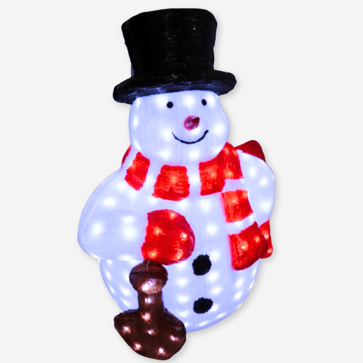 GENERICO - Muñeco de Nieve de Acrílico