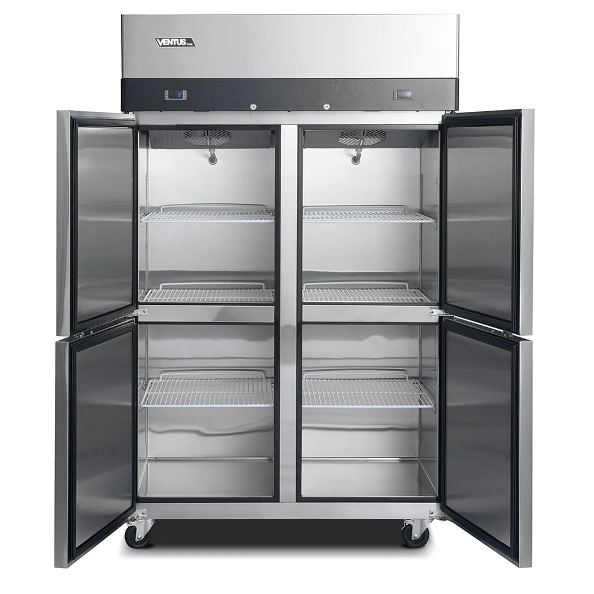 VENTUS - Freezer Industrial Acerado de 4 Puertas 900L, VF4PS-1000 - Ventus