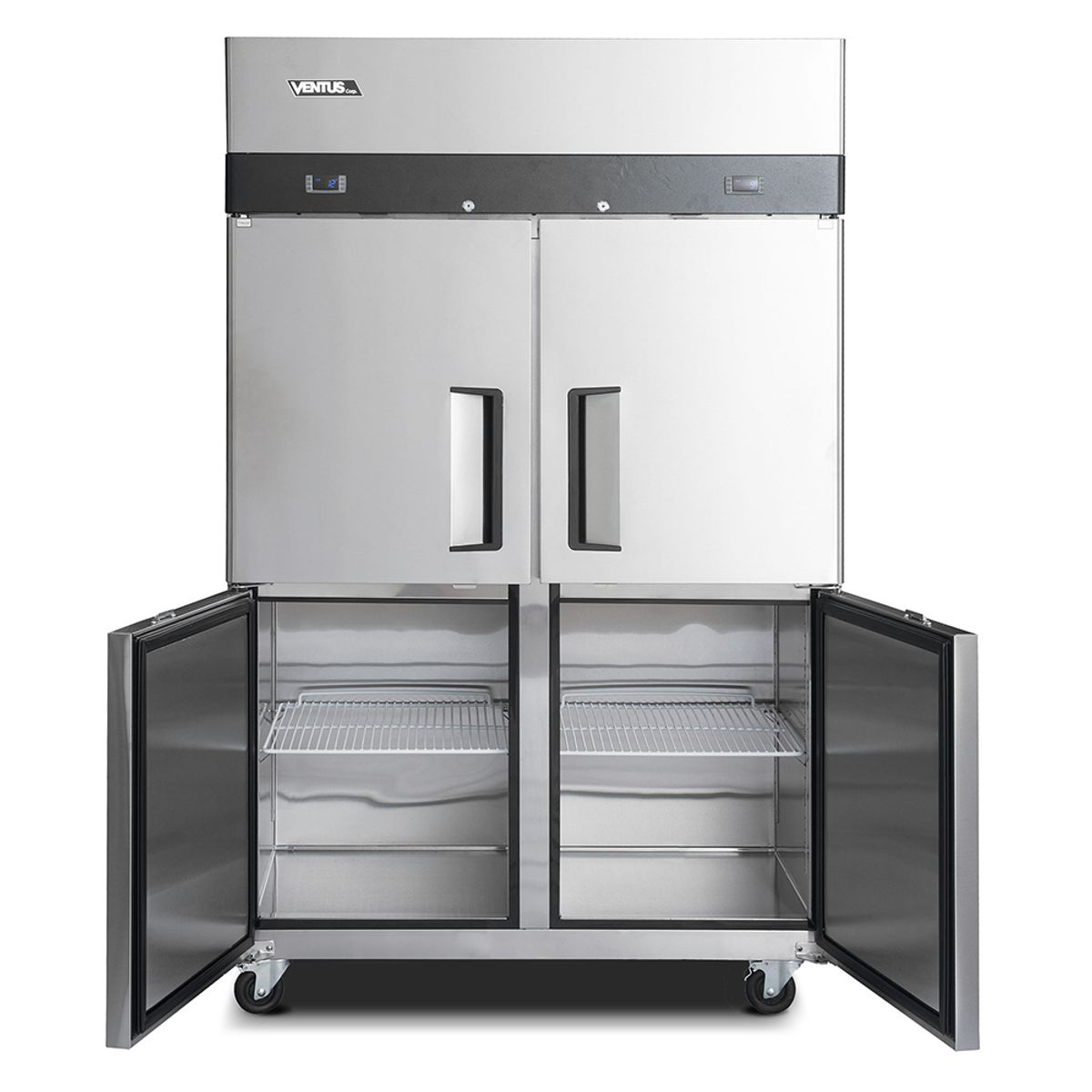 VENTUS - Freezer Industrial Acerado de 4 Puertas 900L, VF4PS-1000 - Ventus