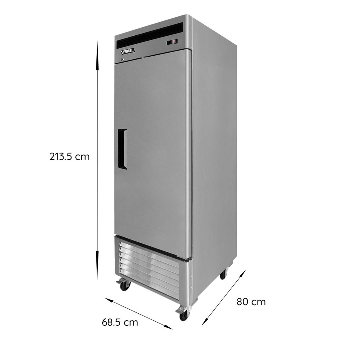 VENTUS - Refrigerador Industrial Acerado 610 L, VR1PS-700 - Ventus