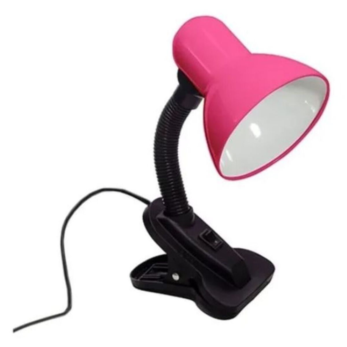 GENERICO - Lampara de Escritorio  Con Pinza  - Rosado