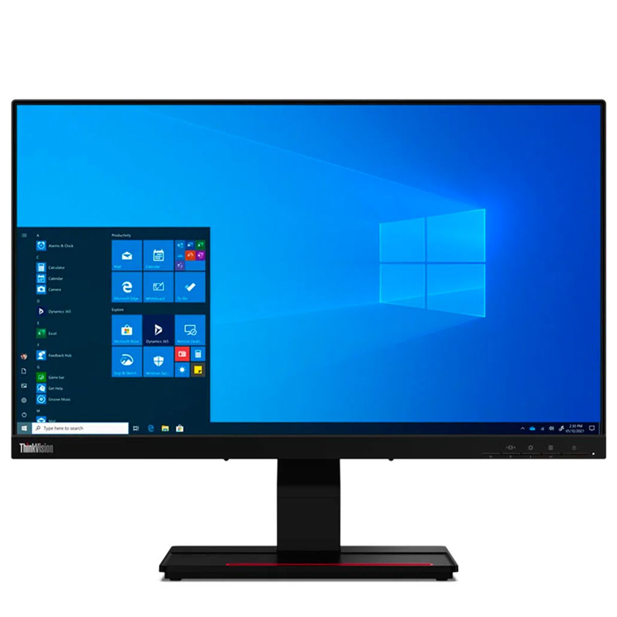 LENOVO - Monitor Lenovo ThinkVision T24t-20, 23.8" 1920x1080 WLED IPS HDMI/DP/USB-C 3.2