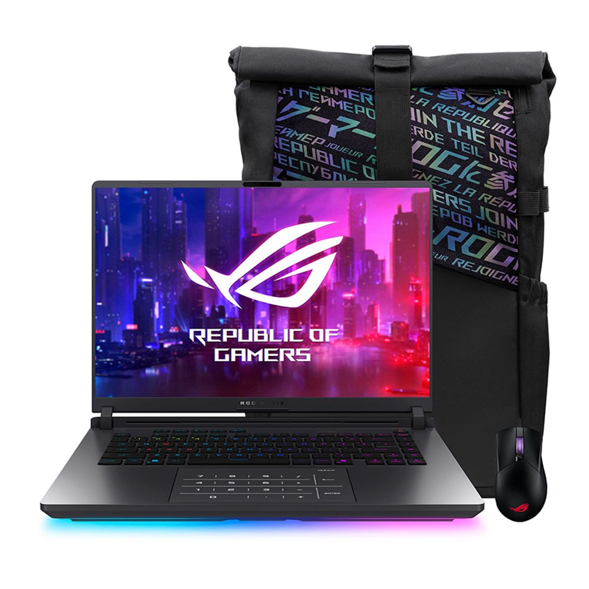 ASUS - Notebook ASUS ROG Strix G16, 16" WUXGA IPS, Core i9-14900HX 2.2 / 5.8GHz, 16GB DDR5-5600