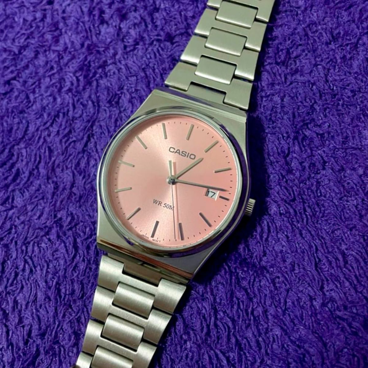 CASIO - RELOJES CASIO ORIGINAL MTP-B145D ROSA  CAS-63