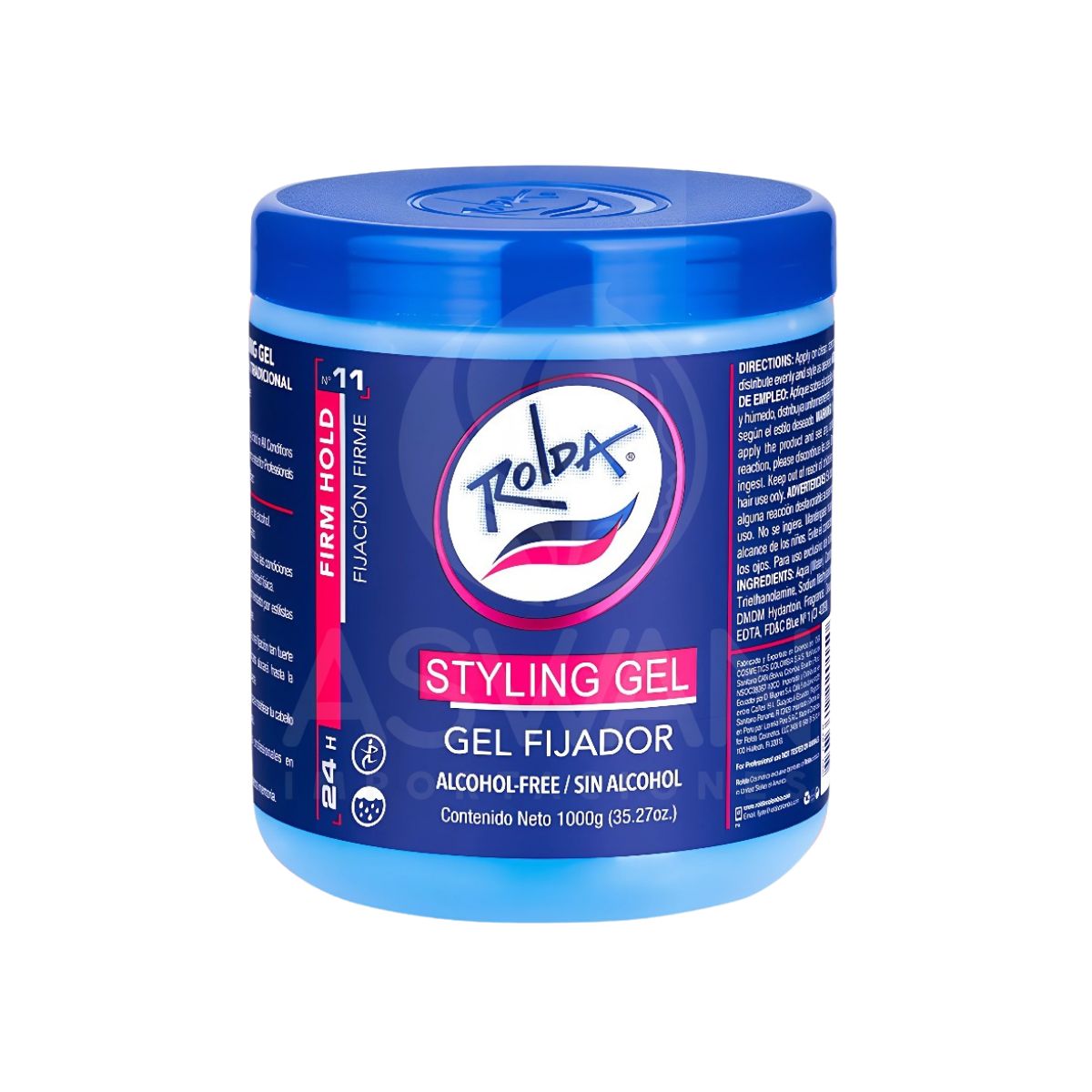 GENERICO - Rolda Gel Fijador Tradicional Azul  1000 gr - ROLDA