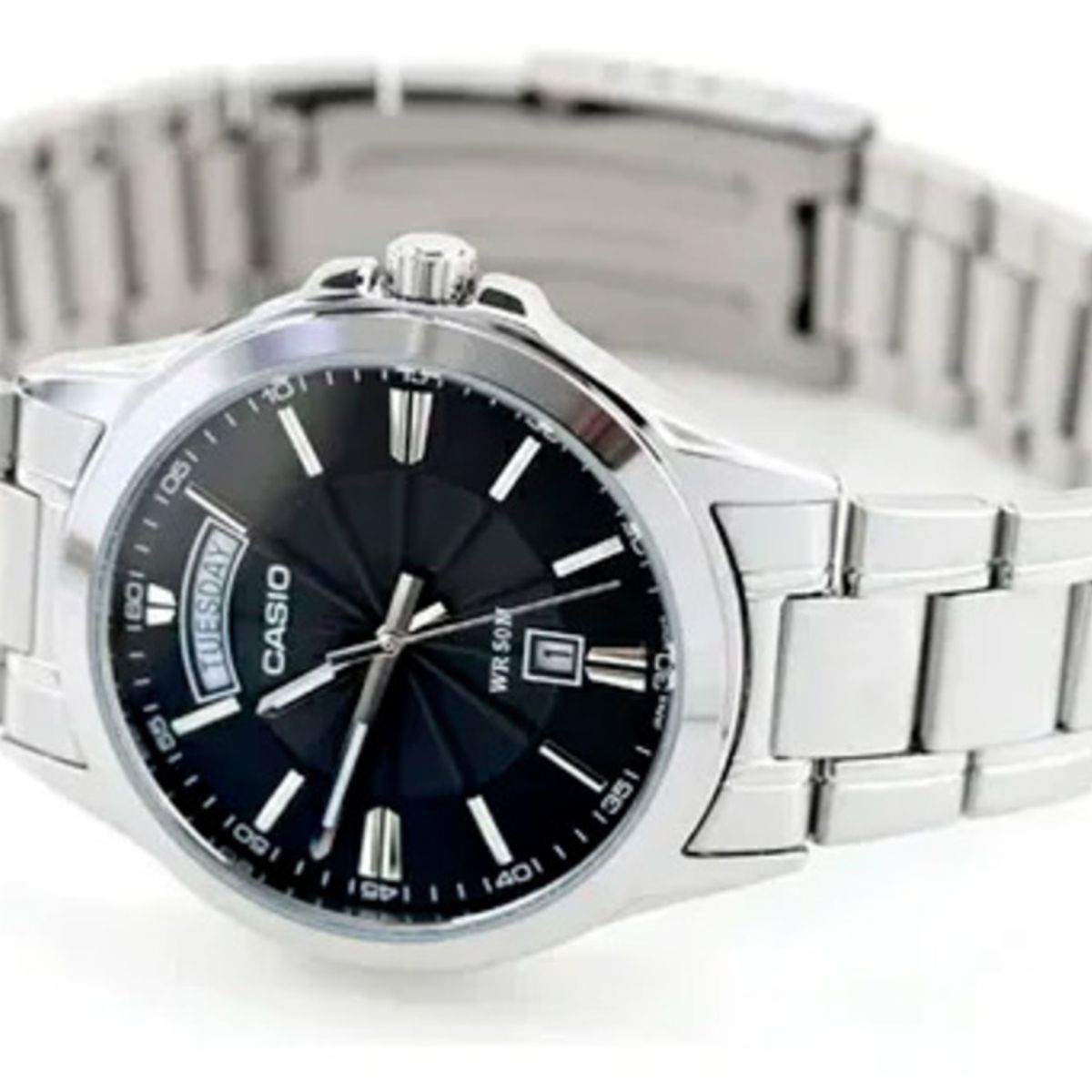 CASIO - MTP-1381D - RELOJES CASIO DE ACERO INOXIDABLE PARA HOMBRE PLATEADO - CAS-74