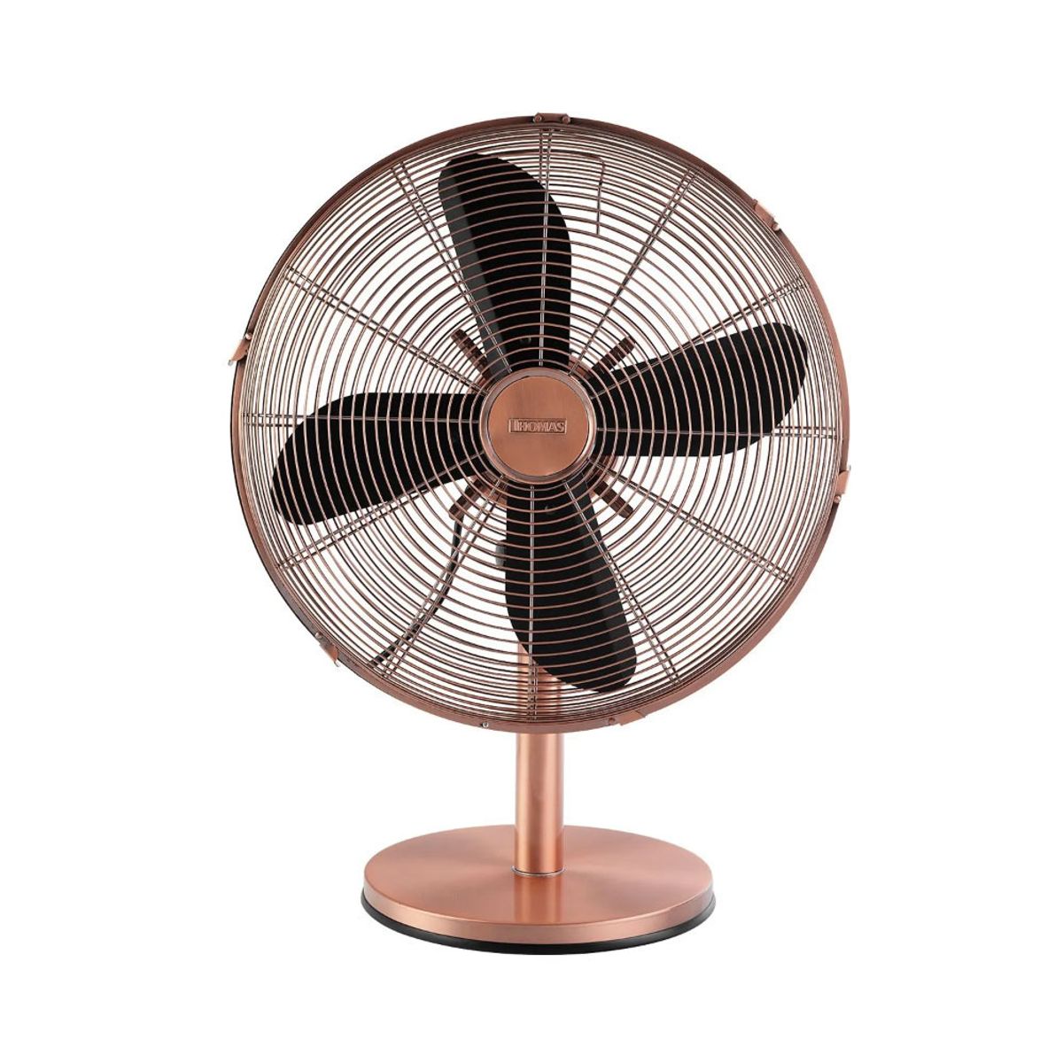 THOMAS - Ventilador Retro Thomas TH16CM Cobre de 16" con 3 Velocidades