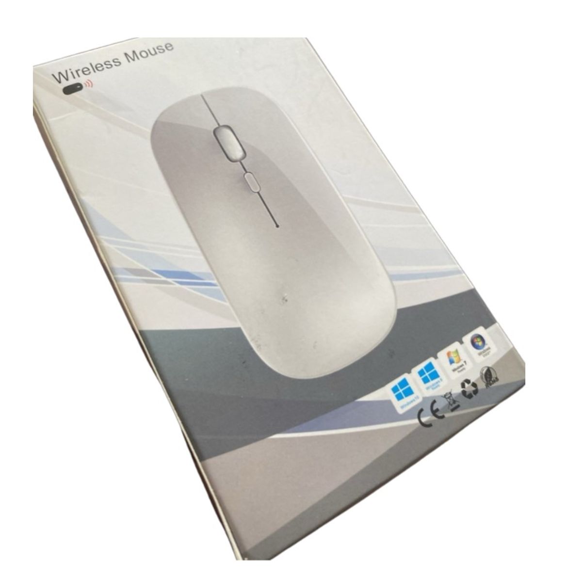 GENERICO - Mouse inalambrico ultra compacto ergonomico