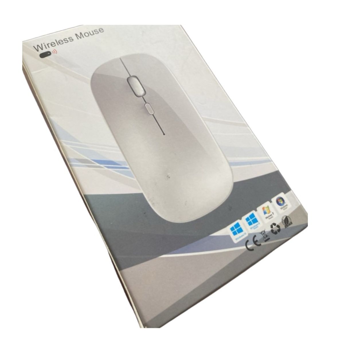 GENERICO - Mouse inalambrico ultra compacto ergonomico