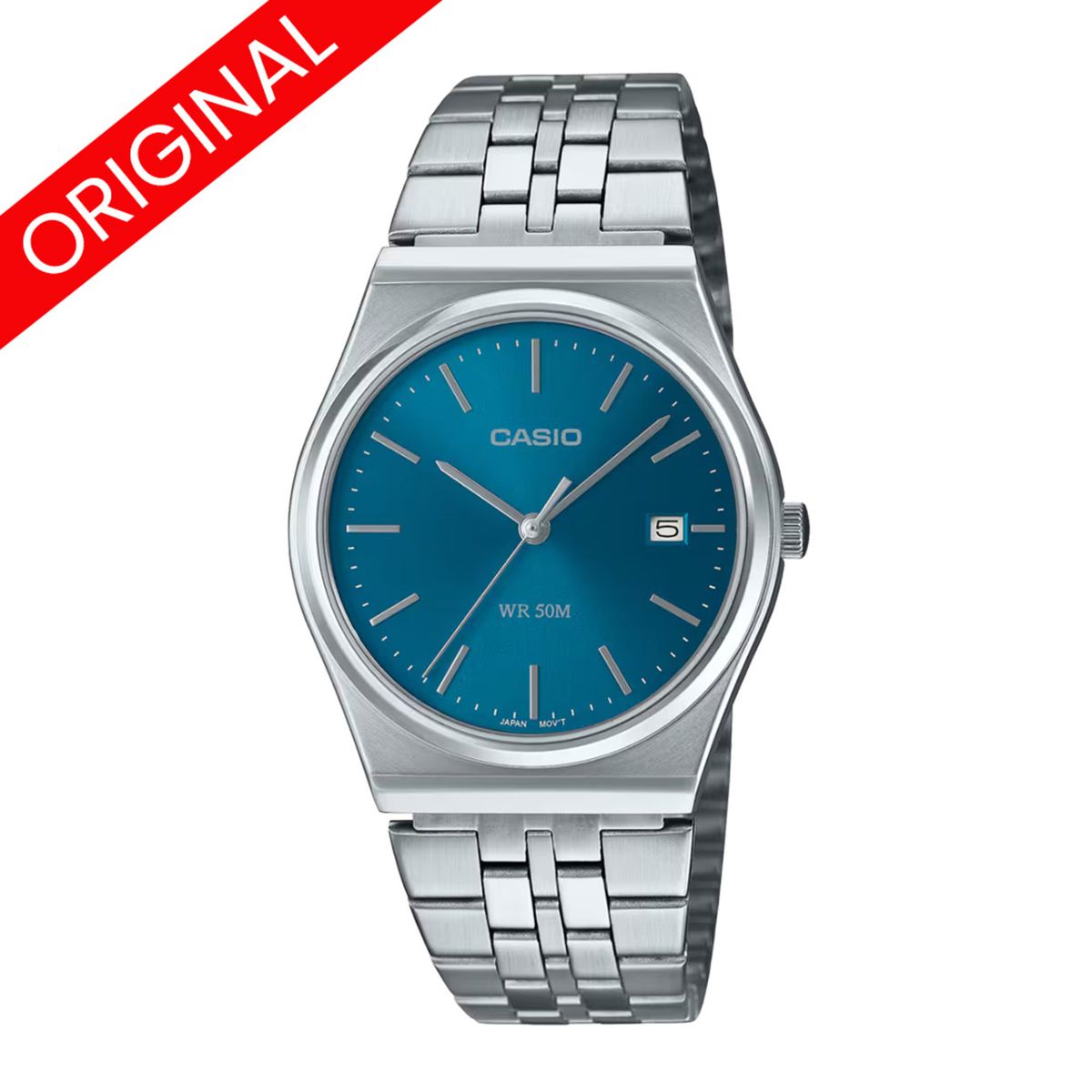 CASIO - RELOJES CASIO ORIGINAL MTP-B145D AZUL  CAS-65