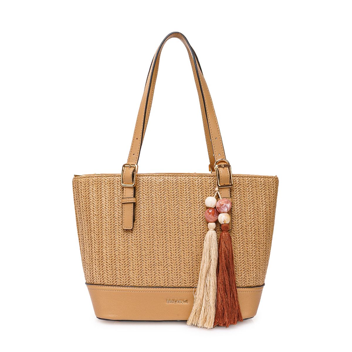 VIALE - Cartera Briganti Satchel BRI-CS2604 YuteNatural