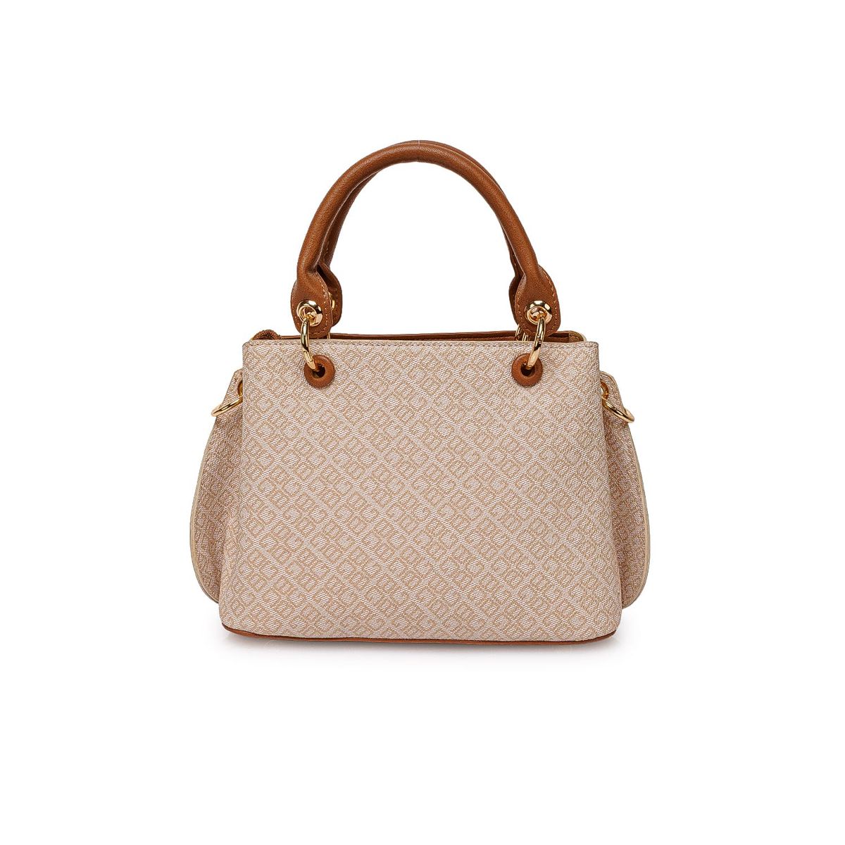 VIALE - Cartera Briganti Satchel BRI-CM2504 HuesoMocca