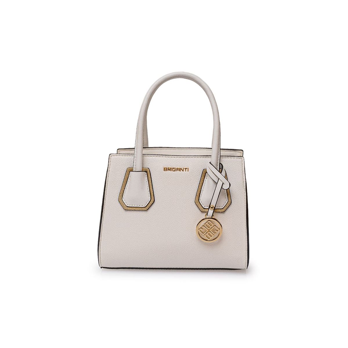 VIALE - Cartera Briganti Satchel BRI-CM2604 BlancoDorado