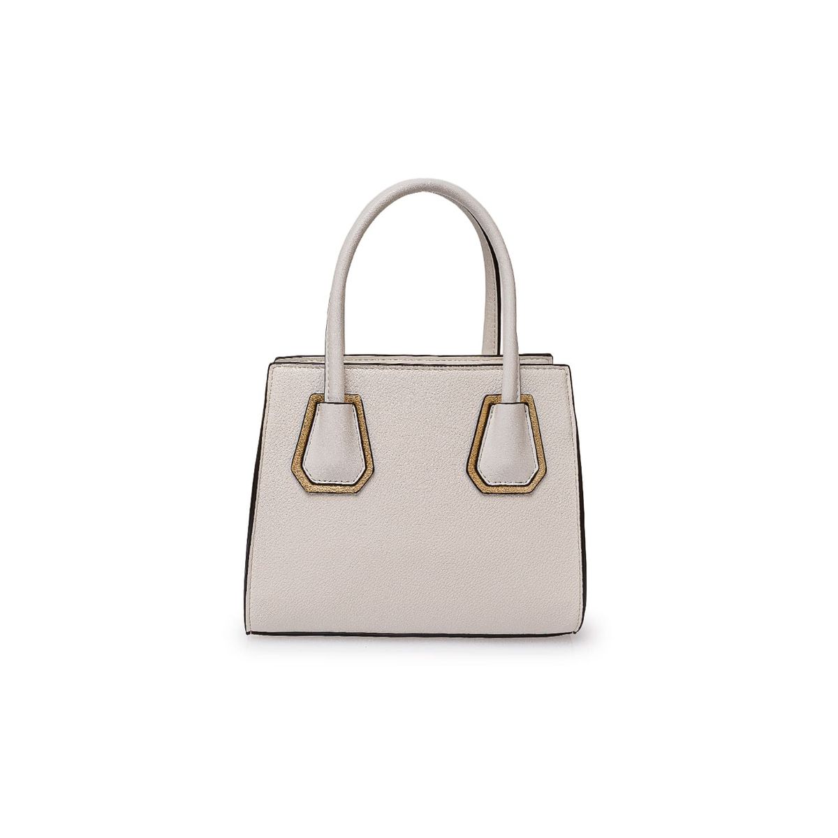 VIALE - Cartera Briganti Satchel BRI-CM2604 BlancoDorado